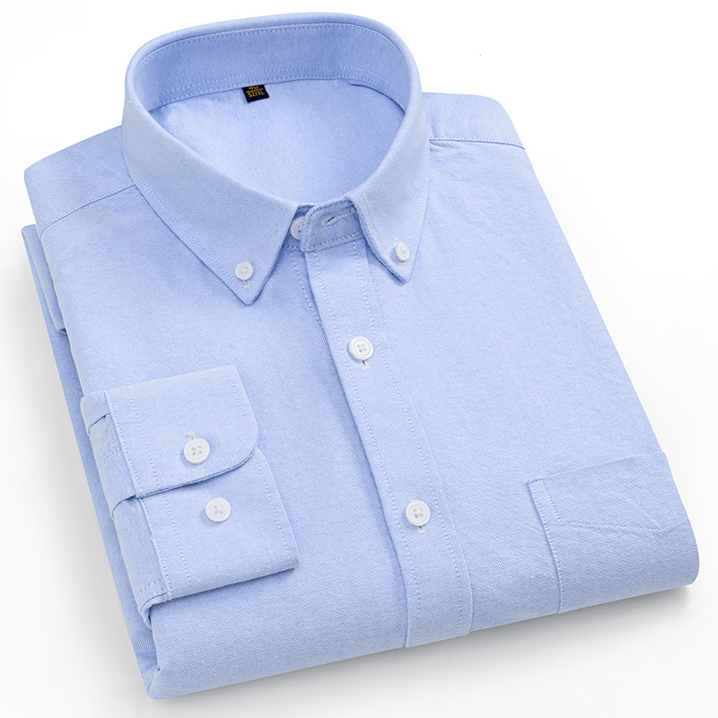 160KG 오버사이즈 셔츠 스트라이프/체크무늬 셔츠 단 - Oxford Cotton Casual Shirt Business 리뷰 및 가격